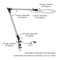Hastings Home Hastings Home Clamp-On Architect Lamp-Dimmable LED 415718ZLI - alternate 3